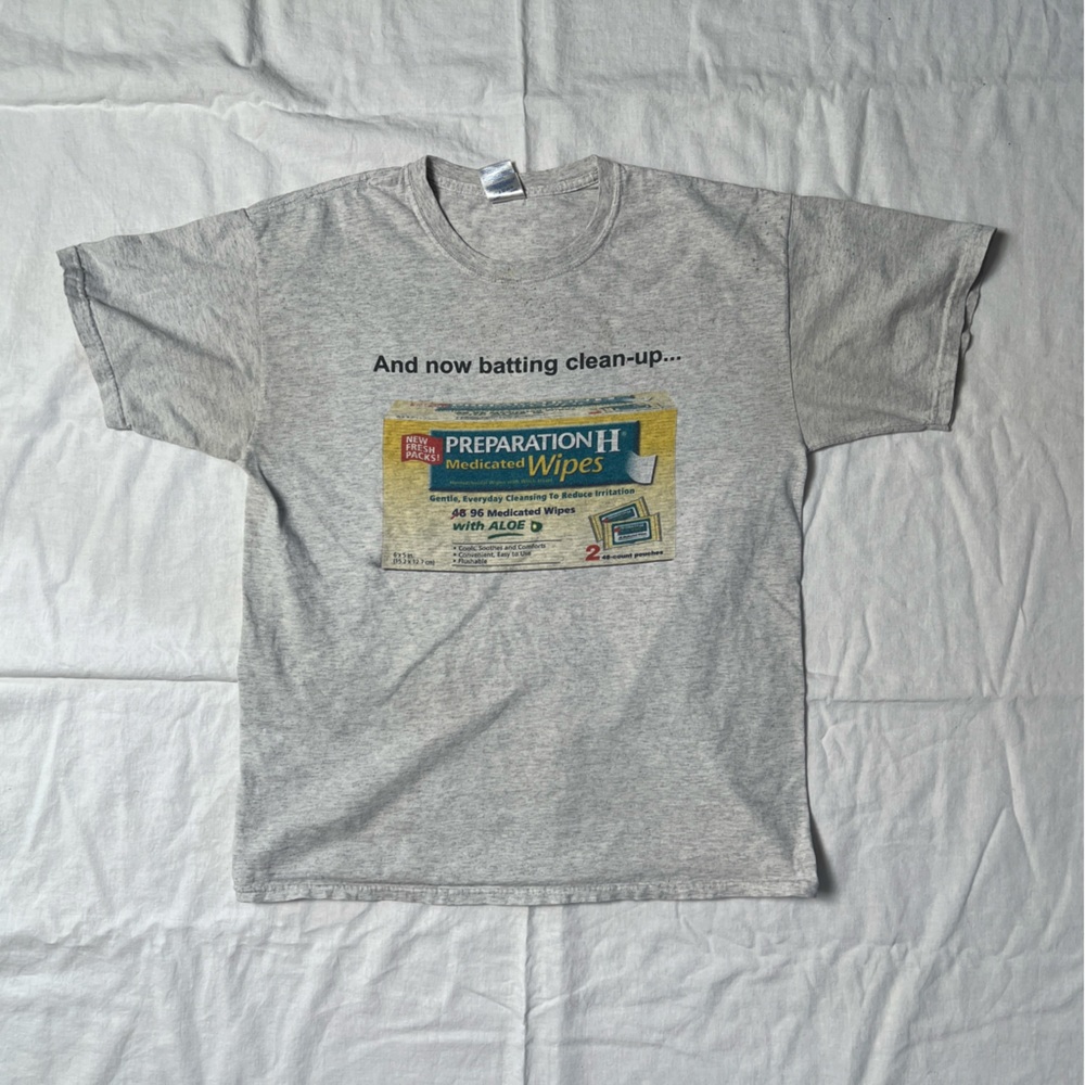 Preparation H Wipes Tee L